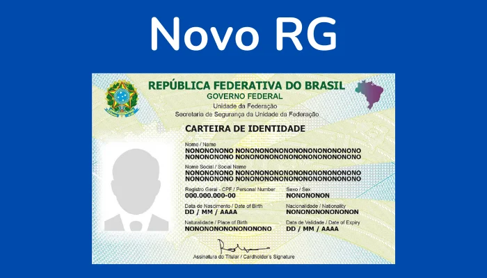 novo rg