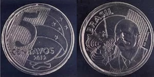 Moeda de 50 centavos rara