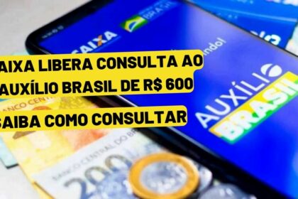 Caixa libera consulta ao Auxílio Brasil de R$ 600 e Vale-Gás de R$ 110; saiba como consultar