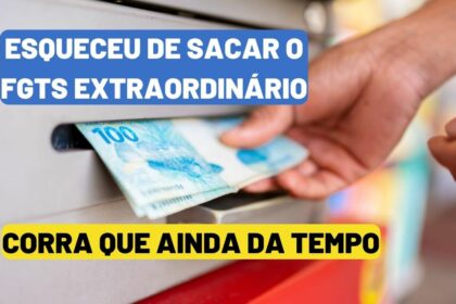 Esqueceu de sacar o FGTS extraordinário de R$ 1.000? Saiba como solicitar o dinheiro