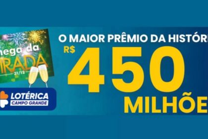 Mega da Virada 2022 terá prêmio de R$ 450 milhões; apostas começam HOJE (16/11)