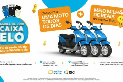 CAIXA oferece moto diariamente e R$ 500 mil em promoção; Veja como participar