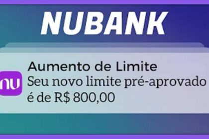 VEJA COMO AUMENTAR O LIMITE DO NUBANK DE 400 PARA 800 REAIS