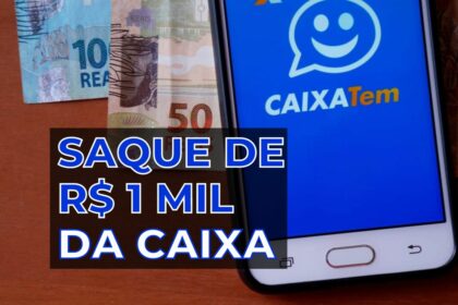 Brasileiros com o nome SUJO podem fazer o saque de R$ 1.000 da Caixa; saiba como