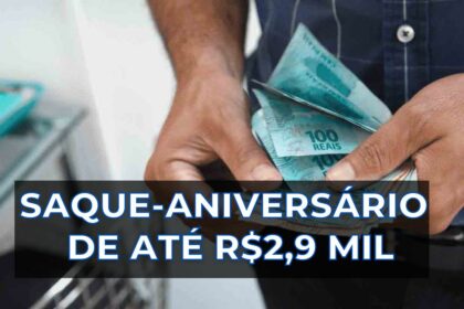 Caixa libera hojeR$2,9 Mil (02/01)saque-aniversário do FGTS; saiba quem pode receber