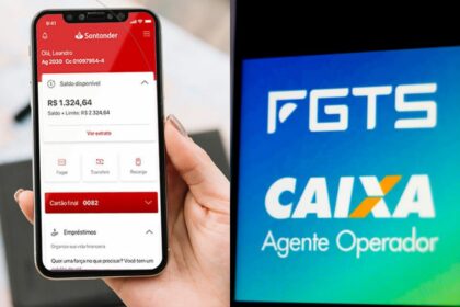 Santander libera a opção de sacar até 5 anos do FGTS; Veja