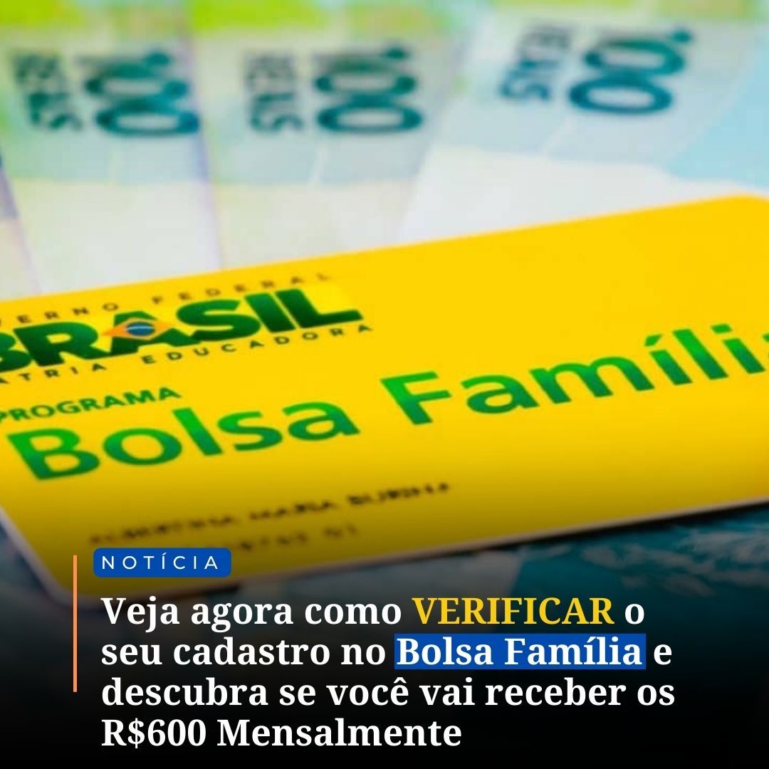 Veja Agora Como Verificar O Seu Cadastro No Bolsa Família E Descubra Se Você Vai Receber Os R 2702